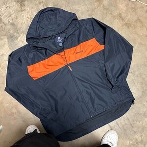 Chaps Men's Navy and Orange Windbreaker